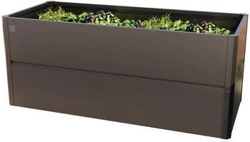 GFP - Garten- & Freizeit-Profi PRIMEYARD Theo 200 x 85 x 77 cm Stahl anthrazit-metallic