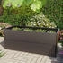 GFP - Garten- & Freizeit-Profi Primeyard Theo 200 x 85 x 77 cm inkl. Frühbeetaufsatz und Schneckenschutz Stahl anthrazit-metallic