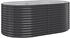 vidaXL Hochbeet Pulverbeschichteter Stahl 175x100x68cm anthrazit