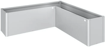 Biohort Hochbeet Belvedere 201x201x61cm silberfarben-metallic