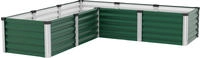 Vitavia Hochbeet "Meta In&Out 401 M" BxTxH: 185x185x40 cm, seegras/ alu