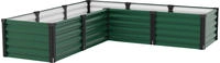 Vitavia Hochbeet "Meta In&Out 401 M" BxTxH: 185x185x40 cm, seegras/schwarz