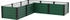 seegras/schwarz: Vitavia Hochbeet Meta In&Out 401 M 185x185x40cm