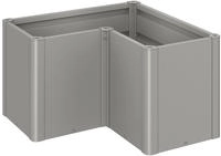 Biohort Hochbeet "BELVEDERE L-Form midi 1, verschiedene Farben" 102x102x61 cm, extrem