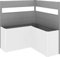 Biohort Sichtschutzelement f&uuml;r Hochbeet Belvedere L150 (L-Form), Acrylglas-Paneel,