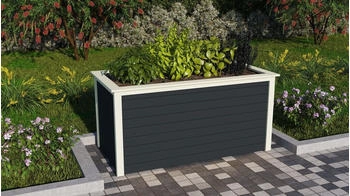 Karibu Hochbeet 89 x 173 x 82 cm anthrazit (60033) Karibu Hochbeet 89 x 173 x 82 cm anthrazit (60033)