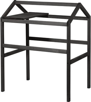 Dobar Pflanzturm-Aufsatz Kubus 2.0 mit Ablage 74x54cm Anthrazit