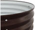 vidaXL Hochbeet 160x80x44 cm Verzinkter Stahl (42008140) braun