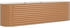 vidaXL Hochbeet Pflanzgefäß Holzoptik Metall 320 X 80 X 81 cm Langlebig (42011326)