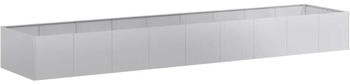 vidaXL Pflanzgef&auml;&szlig; 360x80x40 cm Stahl verzinkt (860771)