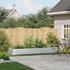 vidaXL Pflanzkübel 280x80x40 cm Verzinkter Stahl (860764)