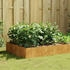vidaXL Hochbeet 100x100x41 cm Cortenstahl (824516)