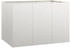 vidaXL Pflanzkübel 120x80x80 cm Edelstahl (860791)
