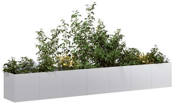 vidaXL Pflanzk&uuml;bel 280x40x40 cm Verzinkter Stahl (860694)