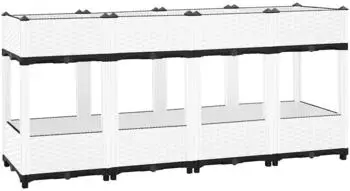 vidaXL Hochbeet 160x40x71 cm Polypropylen (153315)