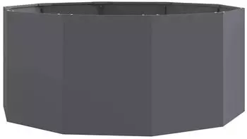 vidaXL Pflanzk&uuml;bel Anthrazit 120 x 120 x 50 cm Stahl (883747)