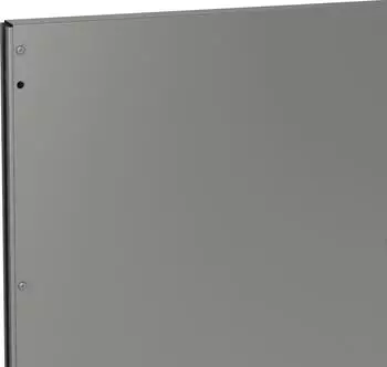 Biohort DaVinci Wandpaneel Mini 193 x 45 cm Quarzgrau Metallic 2-tlg.