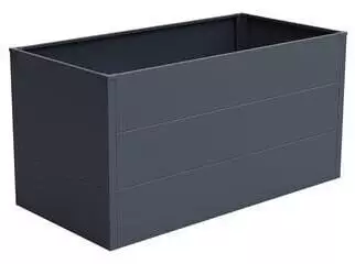 KGT Hochbeet UrbanGrow L 149 x 74 x 78 cm Metall Anthrazit-grau