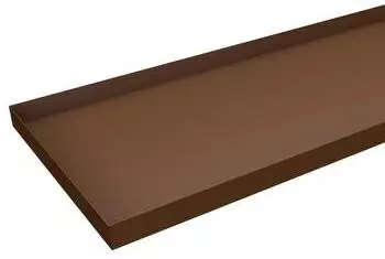 Gutta Kasten-Untersetzer Valenta 200 210 x 70 x 50 cm Aluminium Rost Matt