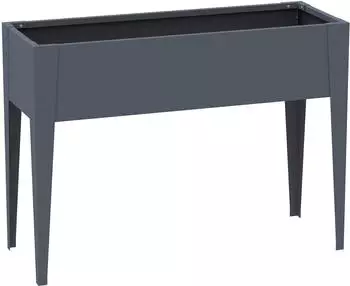 Westmann Hochbeet Vedura 30 x 100 x 80 cm Metall Anthrazit