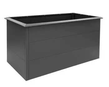Plats Outdoor Solution Hochbeet mit Unterschrank Metall mit Schneckenkante