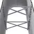 furnicato Hochbeet Pulverbeschichteter Stahl 114x40x68cm Anthrazit