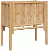vidaXL Hochbeet Braun 70 x 35 x 70 cm Bambus
