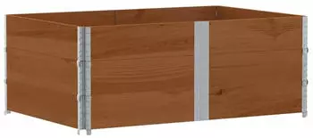 vidaXL Pflanzkasten Braun 150x100 cm Massivholz Kiefer (3295442)