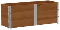 vidaXL Pflanzkasten Braun 150x50 cm Massivholz Kiefer