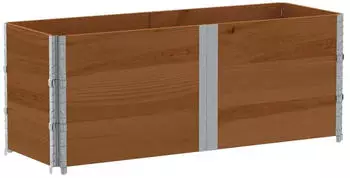 vidaXL Pflanzkasten Braun 150x50 cm Massivholz Kiefer (3295438)