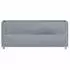 vidaXL Pflanzkasten Grau 100x50 cm Massivholz Kiefer (3295393)