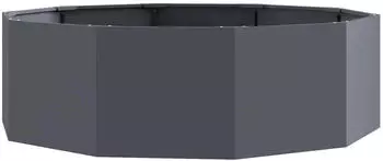 vidaXL Pflanzk&uuml;bel Anthrazit 120 x 120 x 35 cm Stahl (883726)