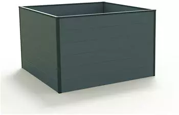 GFP - Garten- & Freizeit-Profi Hochbeet 119 x 119 x 77 cm Anthrazit Standard (GFPV00321)