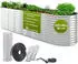 TTL Garden SPIRIT XL 320x80x80cm Metall oval Silber