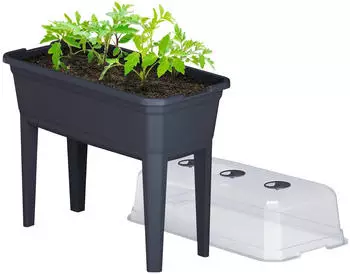 Prosperplast Hochbeet Respana Ecoline Set 74,6x36,8x75,3cm 3in1 Set
