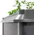 Biohort Schneckenblech für Hochbeet 2 x 0,5 m Dunkelgrau Metallic
