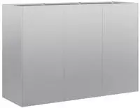 vidaXL Pflanzgef&auml;&szlig; 120x40x80 cm Stahl verzinkt