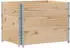 vidaXL Pflanzkasten Natur 80x60 cm Massivholz Kiefer (3295419)