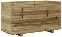 vidaXL Pflanzk&uuml;bel 90x40x49,5 cm Kiefernholz Impr&auml;gniert