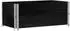vidaXL Paletten-Aufsatzrahmen 2 Stk. Schwarz 100x50 cm Massivholz (4010283)