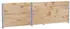 vidaXL Paletten-Aufsatzrahmen 3 Stk. 120x80 cm Massivholz Kiefer (3295366)