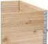 vidaXL Paletten-Aufsatzrahmen 3 Stk. 120x80 cm Massivholz Kiefer (3295366)