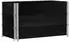 vidaXL Pflanzkasten Schwarz 100x50 cm Massivholz Kiefer (3295428)