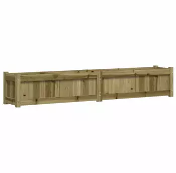 vidaXL Pflanzk&uuml;bel 180x31x31 cm Kiefernholz Impr&auml;gniert (837502)
