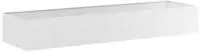 vidaXL Pflanzk&uuml;bel 280x80x40 cm Edelstahl