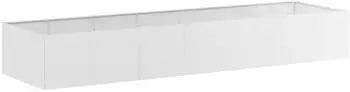 vidaXL Pflanzk&uuml;bel 280x80x40 cm Edelstahl (860763)