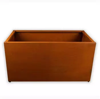 Könige Hausdeko GmbH Designer Hochbeet Cortenstahl TROG 80x40x40cm