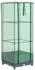vidaXL Hochbeet mit Gewächshaus-Aufsatz Rattan-Optik 40x40x123 cm (4015823)