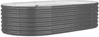 vidaXL Hochbeet Verzinkter Stahl 152x80x36 cm Anthrazit
