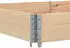 vidaXL Paletten-Aufsatzrahmen 3 Stk. 150x100 cm Massivholz Kiefer (3295382)